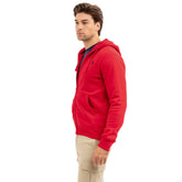 US polo asn zipper Red hoodies for men